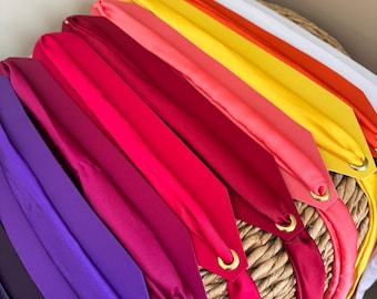 Satijnen stoffen riem voor tekchita kaftan / kaftan riem