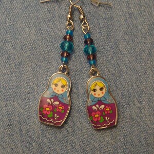 Beautiful Matryoshka Earrings