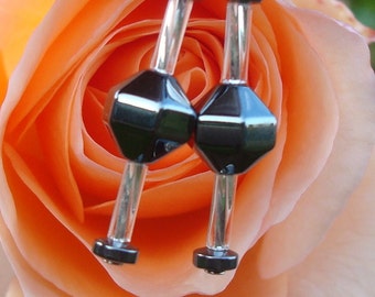 Beautiful Hematite Earrings