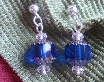 Lovely Blue Post Earrings SALE