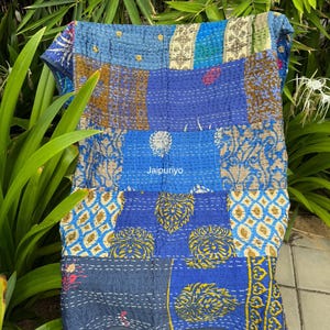 vintage handmade patchwork quilt