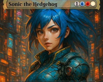 Paquete de Renegados Cyberpunk de Sonic the Hedgehog - Tarjetas proxy de Magic the Gathering
