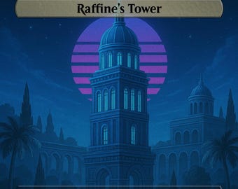 Pacote Esper Synthwave Proxy Land – Conjunto personalizado de Magic the Gathering