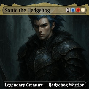 Paquete de Mercenarios Góticos de Sonic the Hedgehog - Cartas proxy de Magic the Gathering