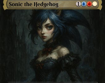 Paquete Bellezas Góticas de Sonic the Hedgehog - Cartas Proxy de Magic the Gathering
