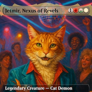 Jetmir, Nexus of Revels | Custom Commander Deck (100 Cards + 8 Double-Sided Tokens)