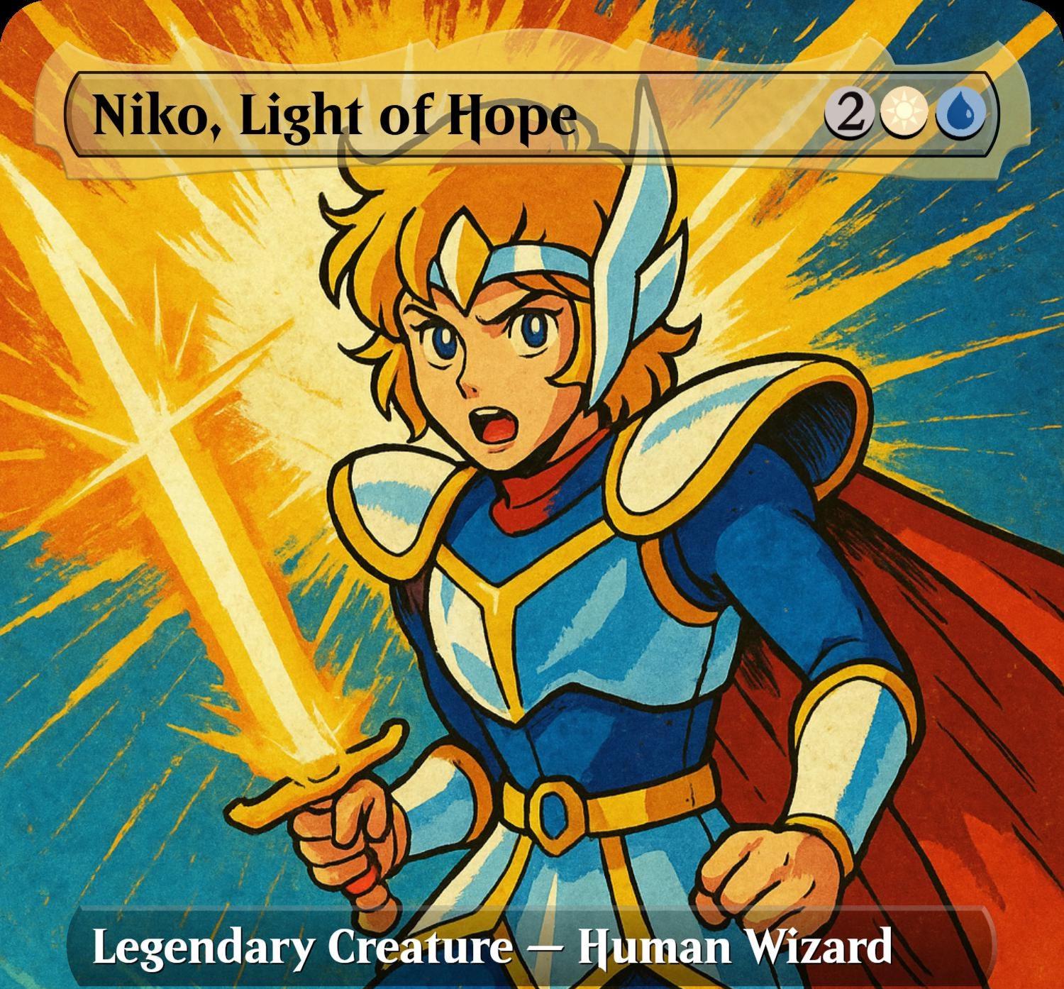 Niko, Light of Hope | Custom Commander Deck | 100 Cards + 8 Double-sided  Tokens - Etsy