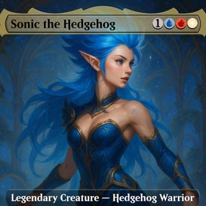 Paquete de Reinas Fantásticas de Sonic the Hedgehog - Tarjetas Proxy de Magic the Gathering