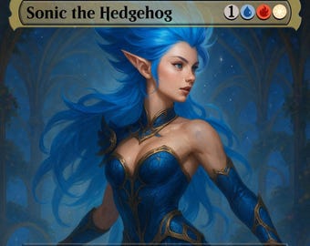 Paquete de Reinas Fantásticas de Sonic the Hedgehog - Tarjetas Proxy de Magic the Gathering