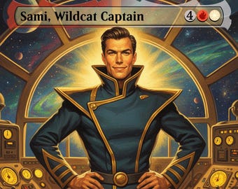 Sami, Wildcat Captain - 1930s Pulp Commander Deck