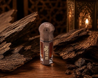 Pure Agarwood Oil | 100% Natural Oud Oil | Undiluted Agarwood | 3 ml| Alcohol-Free