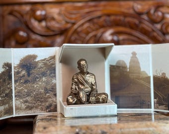 Prabhupada. Murti, bronze, height 54 mm.