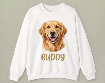 Custom Pet Sweater Using Pet Photo + Name Custom Dog Sweaters Personalized Dog Sweater Custom Dog Sweater Custom Cat Sweatshirt