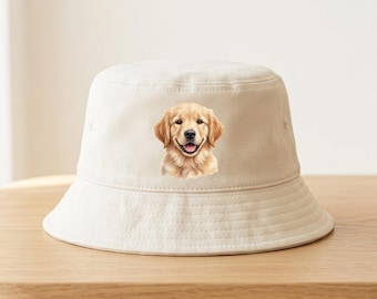 Custom Dog Bucket Hat Personalized Pet Hat Gifts For Dog Owners Gifts for Dog Lovers