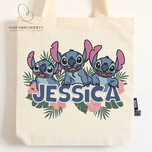 Punto ricamo Jessica / Disegno a macchina, File di disegno per ricamo Lilo e Stitch, Punto carino, Disegni per ricamo a cartoni animati in 5 dimensioni