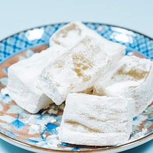 Traditional Greek Delights– Chios Mastic Flavor (Greek Loukoumi) - Package 500g (17.6oz / 1.1lb)