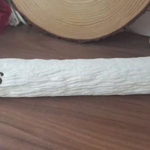 Bisque - Long 15&quot; Base w round top to add your favorite items Cute,  Great for  any item you want to add. example picture added