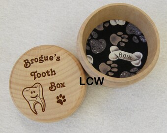 dog tooth keepsake box