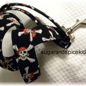 Dog Leash Simple MATCHING LEASH Custom Handmade Leash 3/4 or 1 in Wide 3, 4, 5 or 6 Feet long You pick the fabric with / without webbing image 3