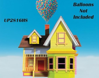 Up House UP2816HS (Stand and Balloons Not Included) Coroplast Cutouts Props Party Decorations