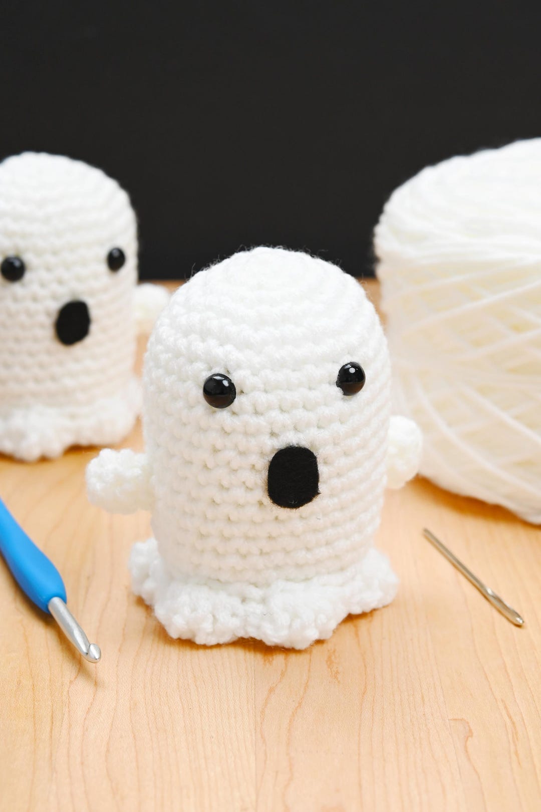 Amigurumi Ghost Crochet Pattern – Easy Halloween Plushie (PDF Pattern ...
