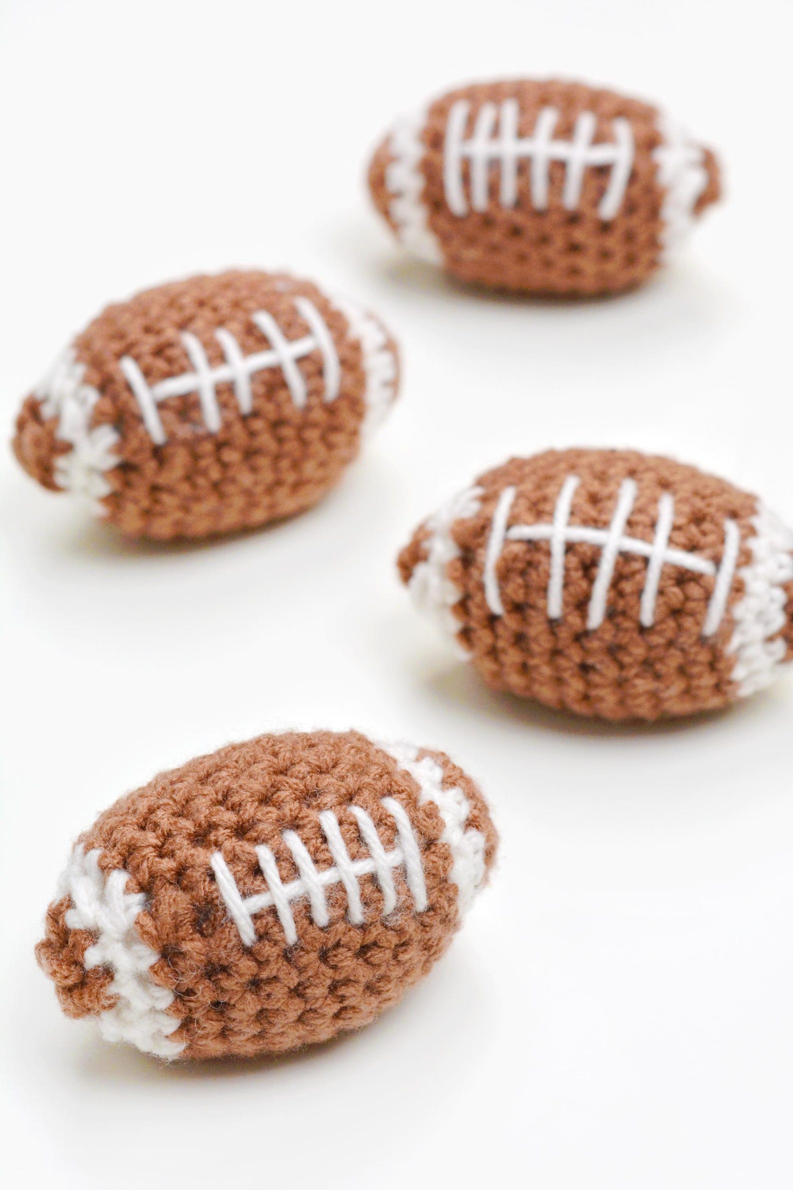 Mini Football Pattern Mini Crochet Football Pattern • PDF Download, Game Day Decor - Etsy Canada