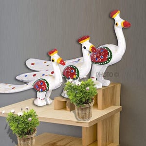 Decorative papermace Peacock For Home & Office Decor, Greetings, Gifts, Christmas, Festival Gifts.