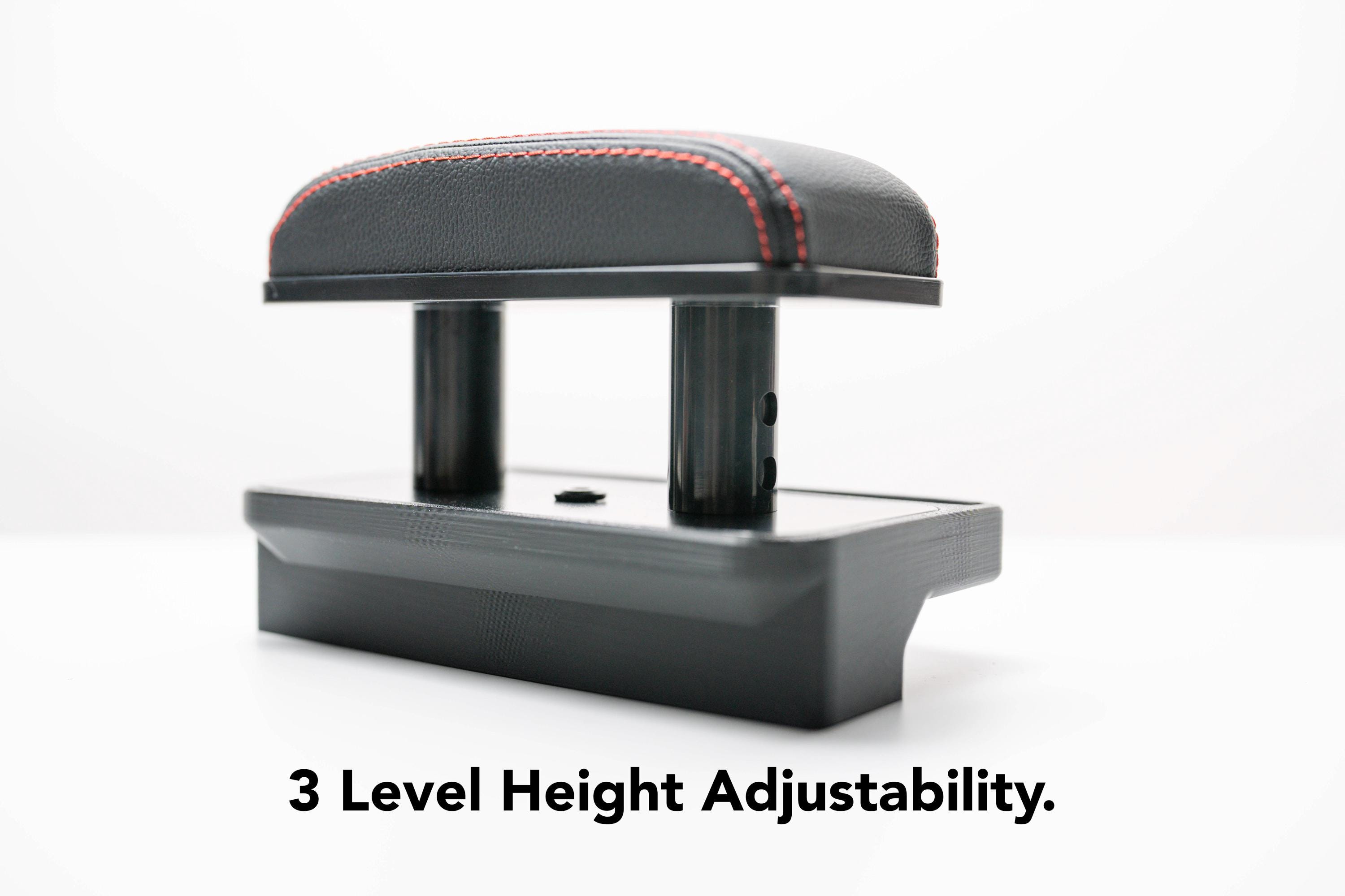 Sim Racing Arm Rests Trakracer Sim-lab Aluminum Profile Arm Rest - Contrast Stitching - Red ...