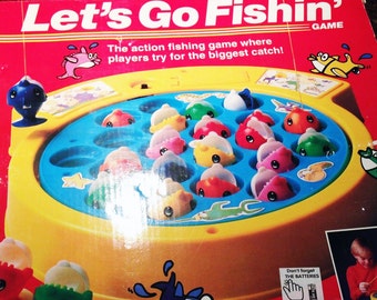 Vintage Let's Go Fishin Game 1994 100% Complete Board Game Toy