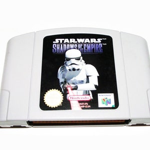 Vintage Star Wars Shadows of the Empire Nintendo 64 Tested Excellent Very Clean N64 Video Game