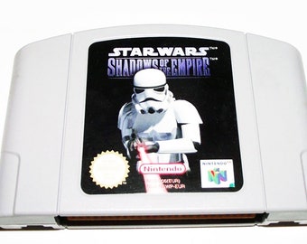 Vintage Star Wars Shadows of the Empire Nintendo 64 Tested Excellent Very Clean N64 Video Game