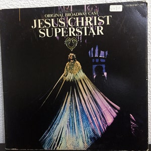 Vintage Original Broadway Jesus Christ Superstar Record Vinyl Album 12 ...