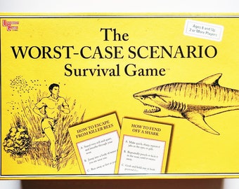 The Worst Case Scenario Survival Game Board Game 100% Complete In Box