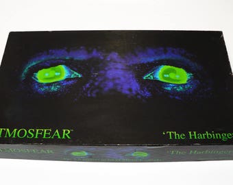 1995 Atmosfear The Harbingers Vintage VCR VHS Horror Board Game The Video Complete  Nightmare