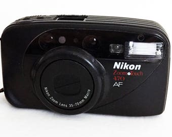 Vintage Nikon Zoom Touch 470 AF 35mm Point and Click Film