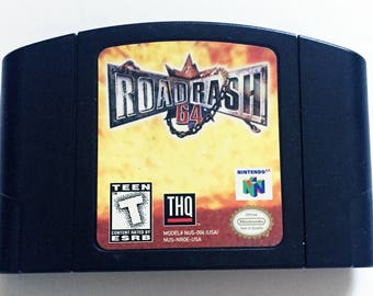 Vintage Road Rash 64 Nintendo 64 Tested Excellent  N64 Video Game
