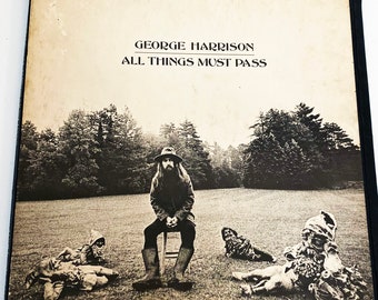 George Harrison, All Things Must Pass, 3 Album Box Set / Vinyl - Etsy