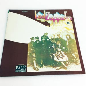 Vintage Led Zeppelin II LP Record Album Vinyl No Barcode 19127