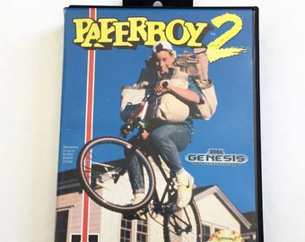 Jeu SEGA Master System Paperboy – Version FR, Bon état, Boîtier Complet, Manuel Inclus