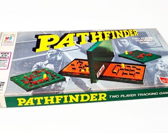 Vintage 1977 Pathfinder Board Game 100% Complete Classic Game Show Board Game 1970s 70s Toys Milton Bradley