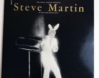 Vintage Steve Martin Wild and Crazy Guy Standup Comedy LP Record Vinyl Album 12" Excellent 70s