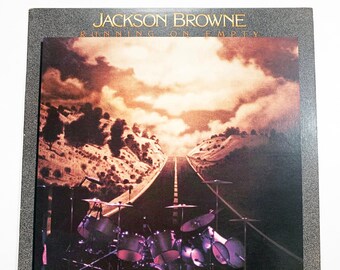 Vintage Jackson Browne Running on Empty Album Vinyl LP Record 12
