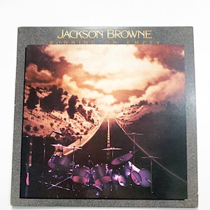 Vintage Jackson Browne Running on Empty Album Vinyl LP Record 12&quot; Original 1977