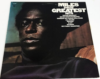 Vintage Miles Davis Greatest Hits Excellent LP Vinyl 12 Record Album 1971 9808