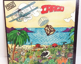 Vintage Men at Work Cargo Original LP Record Album Vinyl  12" Overkill 1983