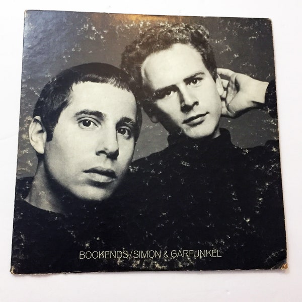 Vintage Original Simon Garfunkel Bookends Paul Simon LP with Liner 1968 Record Album Vinyl 9529 12"