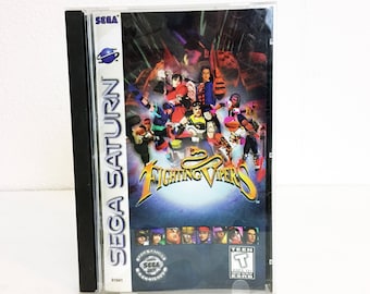 Vintage Sega Saturn Game Fighting Vipers CIB Original Case Manual Rare