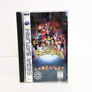 Vintage Sega Saturn Game Fighting Vipers CIB Original Case Manual Rare image 1