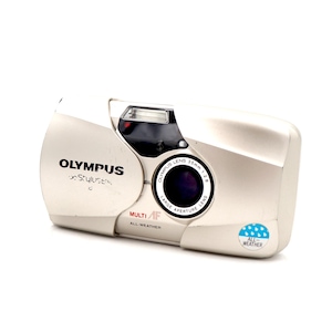 Olympus Stylus Epic DLX Non Zoom Fixed Lens Point and Shoot 35mm Film Camera Tested All Weather Mju Panoramic Lomo Panorama MjuII