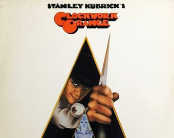 Vintage Clockwork Orange Soundtrack Motion Picture LP Record Vinyl